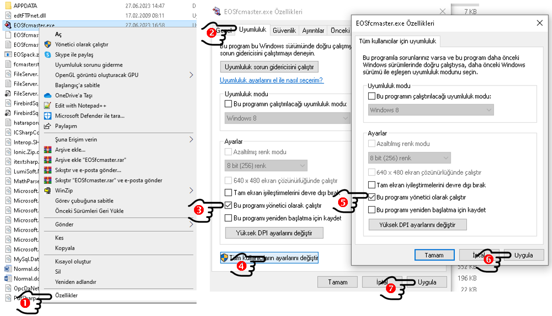 MAESTRO LOGGER ana yapılandırma ekranı