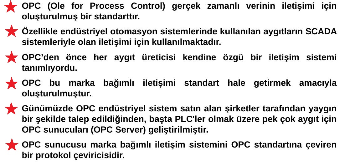 OPC kavramı açıklaması